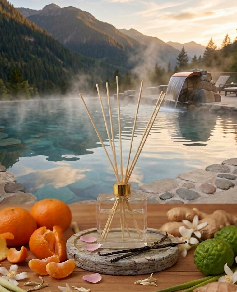 White Tea Bergamot Reed Diffuser