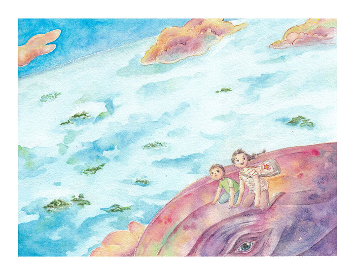 Whale in the Cloud 8.5x11
