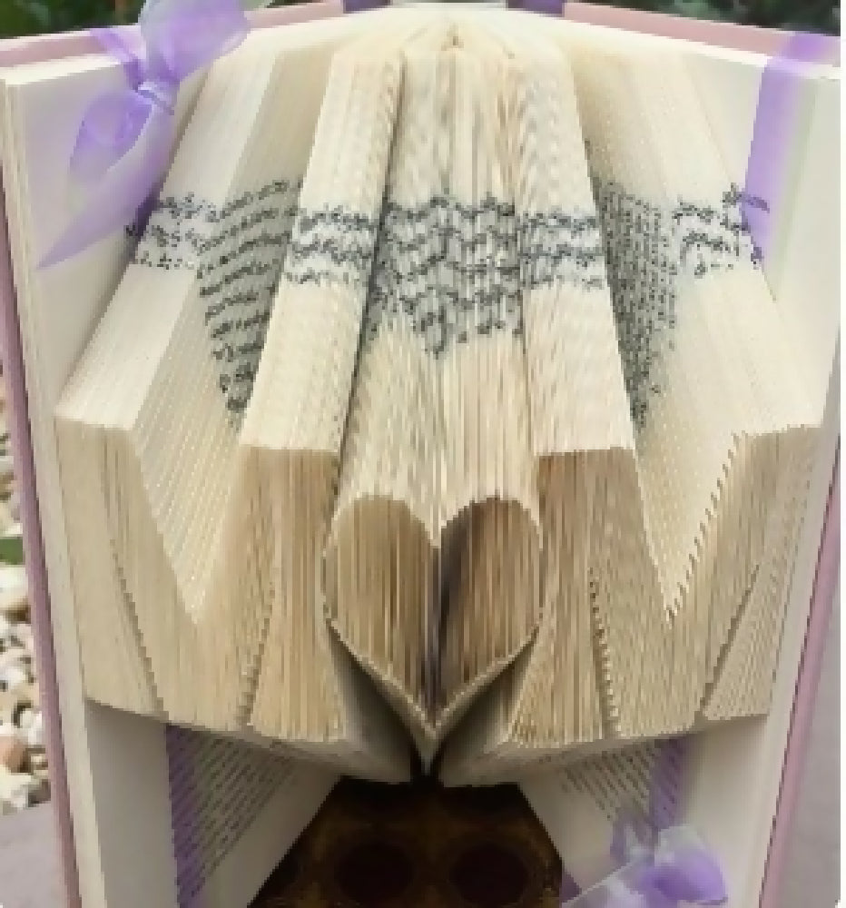 MOM Folded Book Art