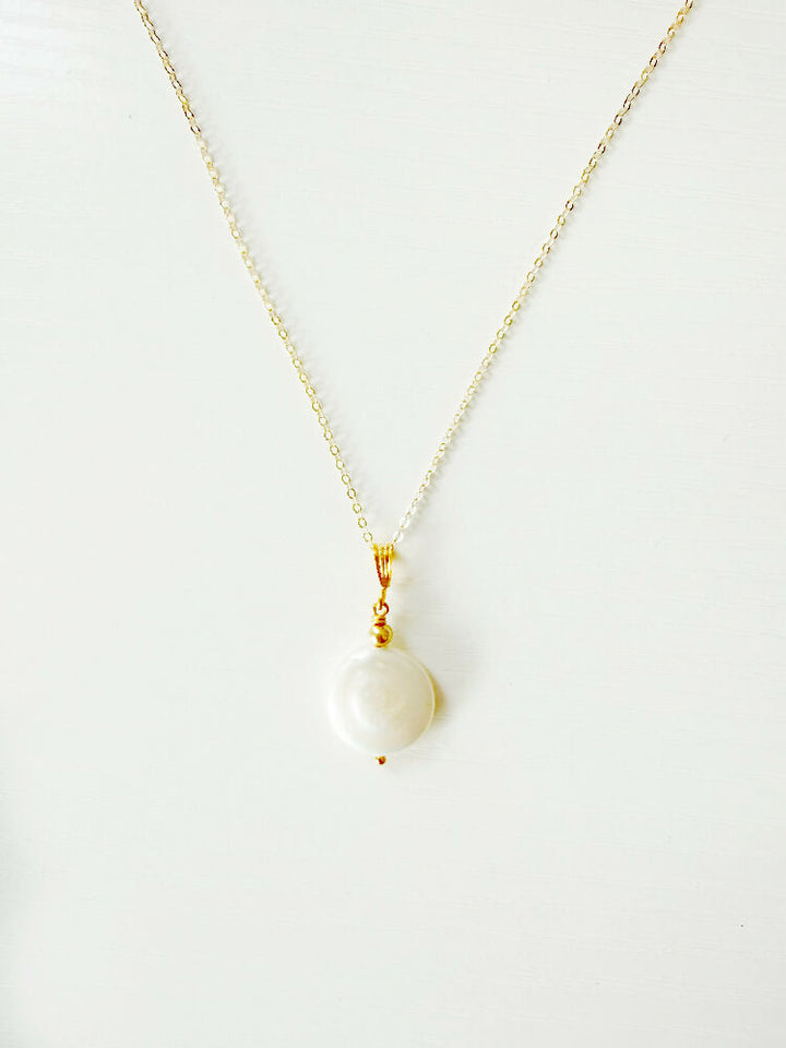 Newport Necklace GF white background