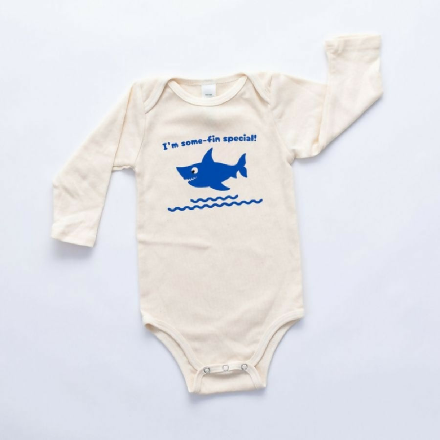 Simply_Chickie_Baby_Shark_Long_Sleeve_Romper