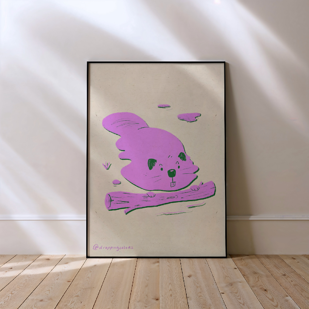 beaver black frame 1