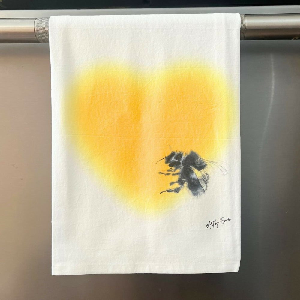 Bumble Bee Flour Sack Towel