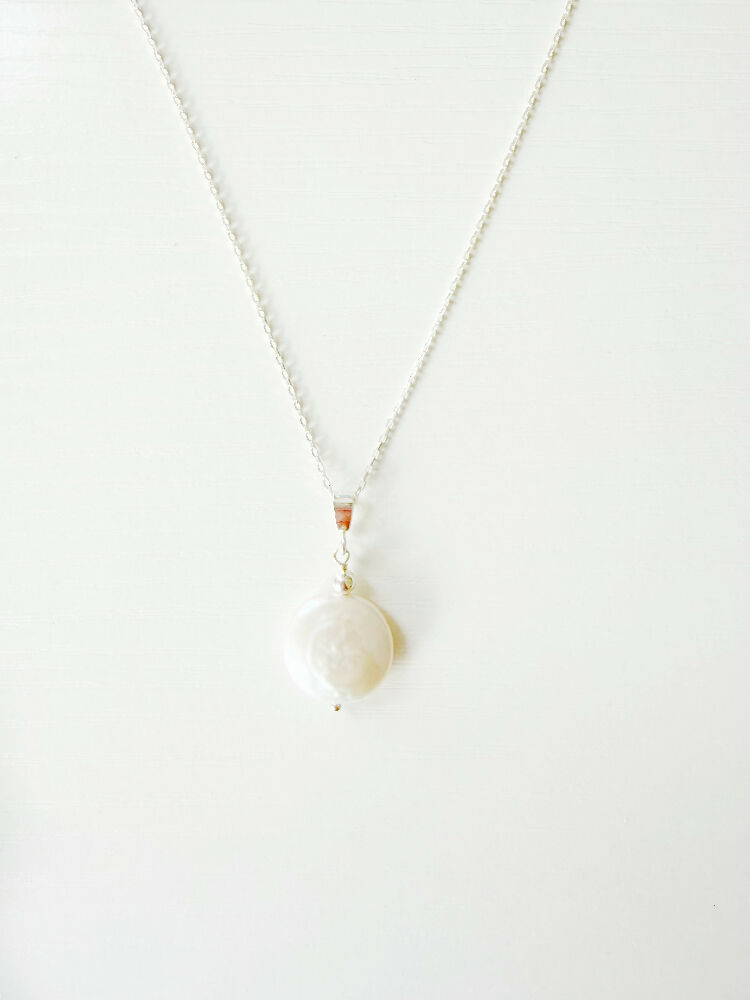 Newport Necklace SS white background