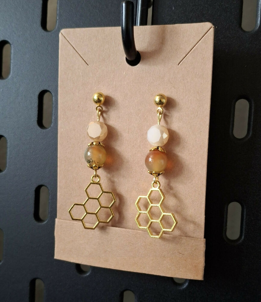 Nectar Glow Agate Hive Drops