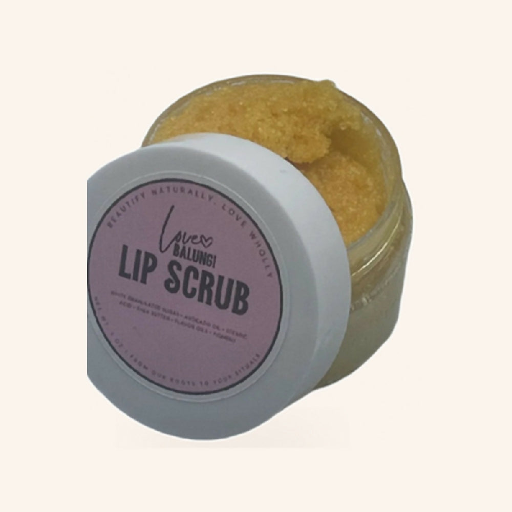 Mango Lip Scrub, Vegan Sugar Lip Exfoliator