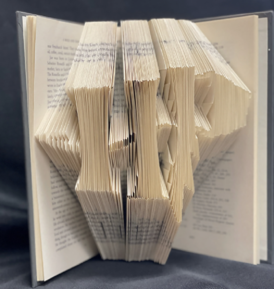 Harry Potter HP Folded Book Art