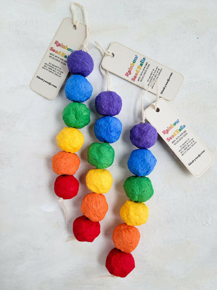 Rainbow Seed Balls